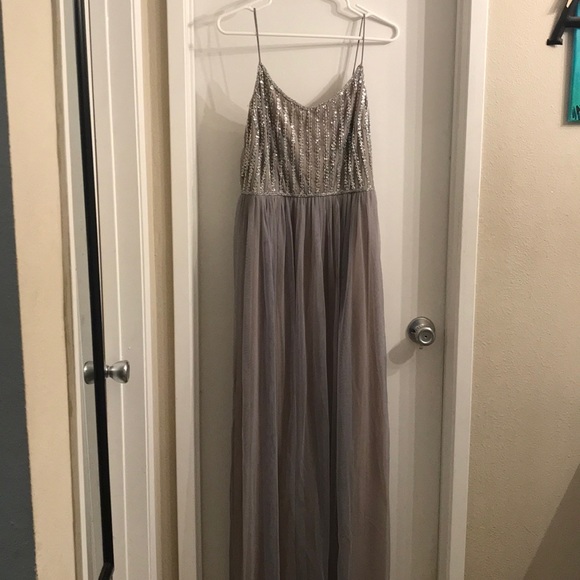 NEW! BHLDN Adrianna Papell Laurent Dress Size 8 - Picture 6 of 10
